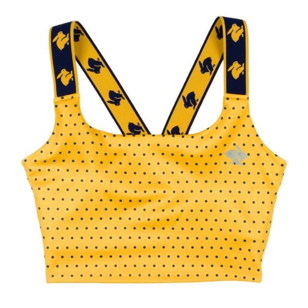 NWT Run in Rabbit Croptastic Running Crop Top